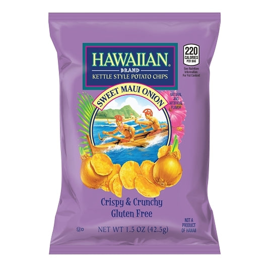 UTZ Maui Onion Kettle Chips, 1.5 Ounce — 48 Per Case