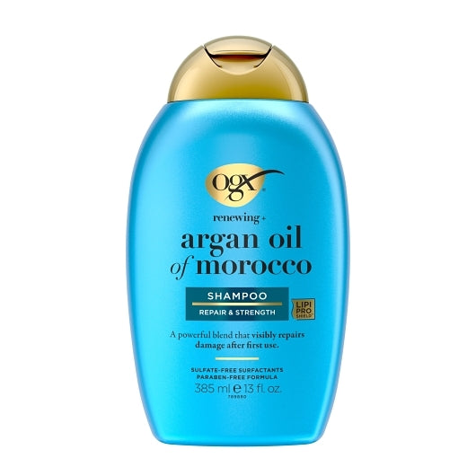 OGX Argan Oil Moroccan Shampoo, 385 Milliliter — 4 Per Case