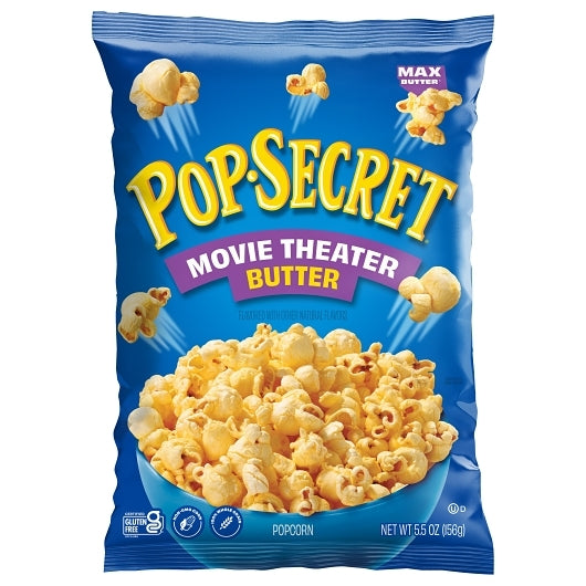 Pop Secret Ready To Eat Movie Theater Butter Popcorn — 6 Per Case