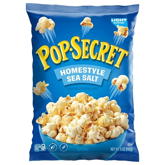 Pop Secret Ready To Eat Homestyle Sea Salt Popcorn — 6 Per Case