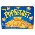 Pop Secret Double Butter Flavor Microwave Popcorn Share Size, 9.6 Ounce — 6 Per Case