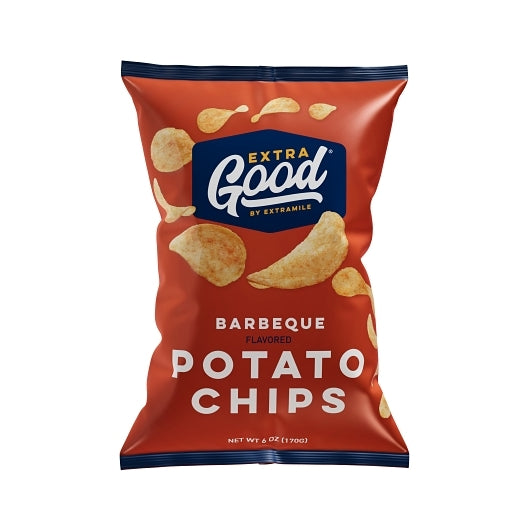 Extragood Potato Chips Bbq, 6 Ounce — 12 Per Case