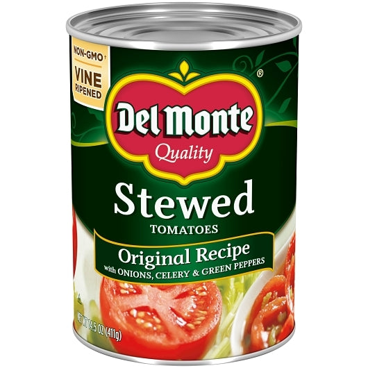 Del Monte Original Stewed Tomato, 14.5 Ounce — 24 Per Case