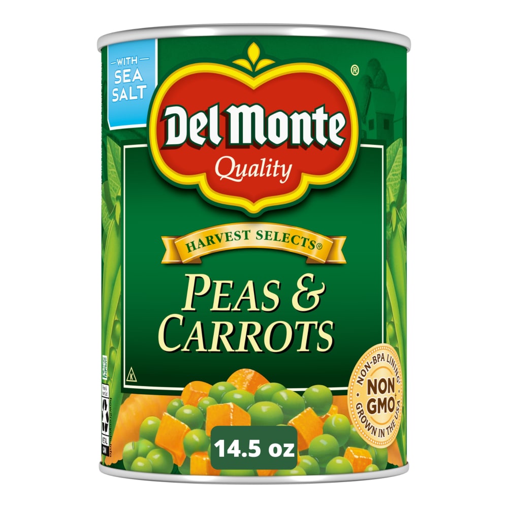Del Monte Peas & Carrots, 14.5 oz — 12 Per Case