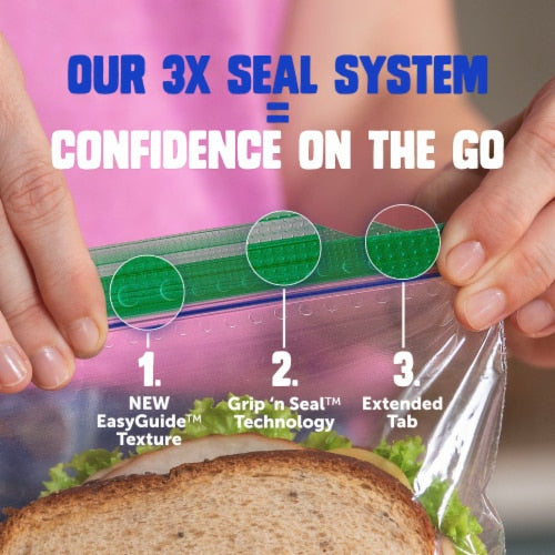 Ziploc Easy Guide Sandwich — 6 Per Case