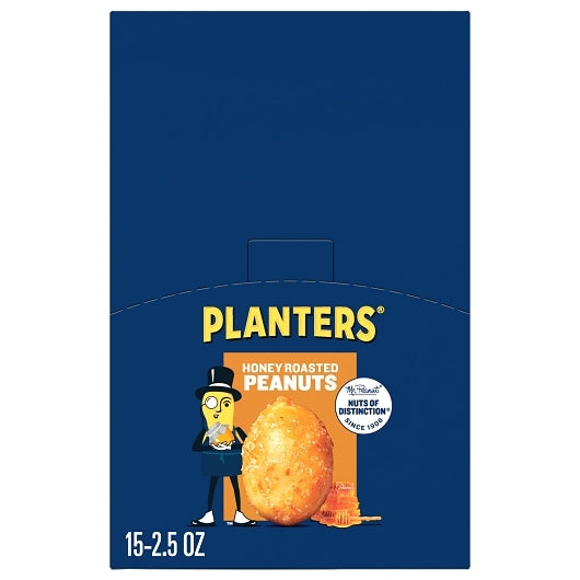 Planters Honey Roasted Peanut, 2.5 Ounce — 45 Per Case