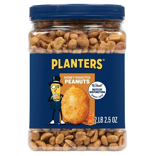 Planters Peanut Honey Dry Roasted, 34.5 Ounce — 6 Per Case