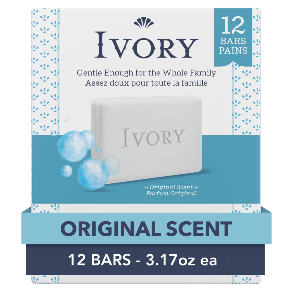 Ivory Original Scent, 12 x 3.17 oz — 4 Per Case