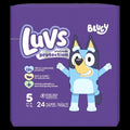 Luvs Platinum Size 5 Jumbo Diapers, 24 Count — 4 Per Case