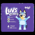 Luvs Platinum Size 4 Jumbo Diapers, 28 Count — 4 Per Case