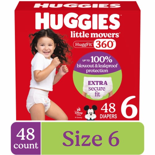 Huggies Little Mvr Jmb Sz6 16 ct — Case of 4