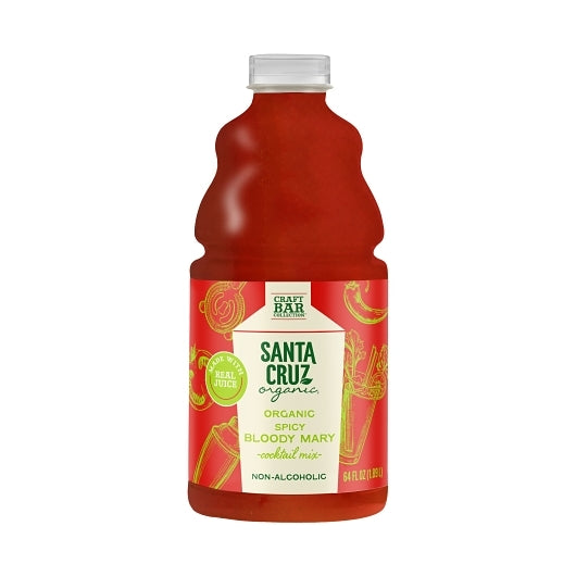 Santa Cruz Organic Spicy Bloody Mary Non Alcoholic Mix, 64 Fluid Ounce — 8 Per Case