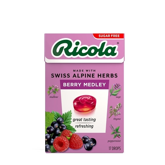 Ricola Soft Berry Medley, 18 Count — 120 Per Case