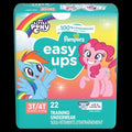 Pampers Easy Ups Girls Training Underwear 3T-4T Jumbo, 22 Count — 4 Per Case