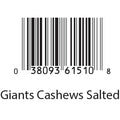 Giant Snack Inc Cashew Shipper, 48 Count — 1 Per Case