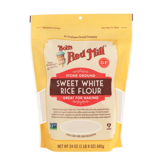 Bob's Red Mill Rice Flour Sweet White, 24 Ounce — 4 Per Case