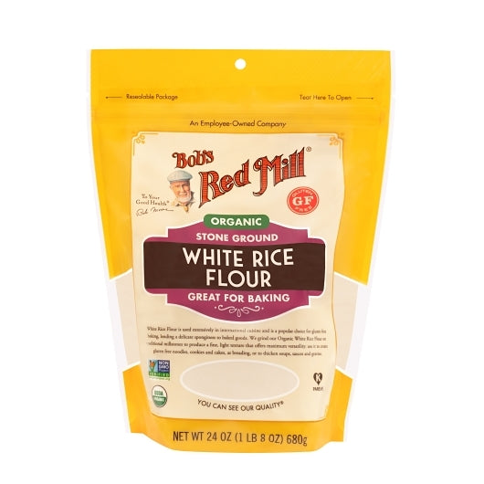 Bob's Red Mill Rice Flour White, 24 Ounce — 4 Per Case