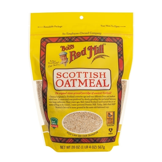 Bob's Red Mill Scottish Oatmeal, 20 Ounce — 4 Per Case