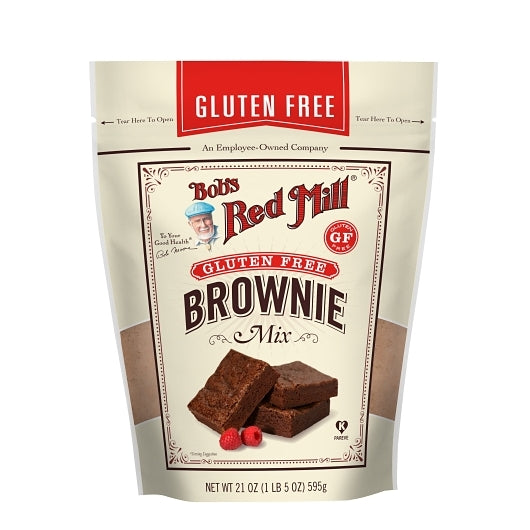 Bob's Red Mill Gluten Free Brownie Mix, 21 Ounce — 4 Per Case
