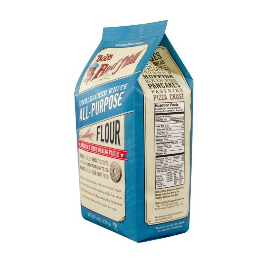 Bob's Red Mill Unbleached White All-Purpose Flour, 5 Pound — 8 Per Case