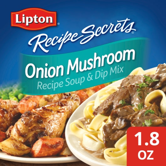Lipton Golden Onion Dry Soup Mix, 2.6 Fluid Ounce — 12 Per Case