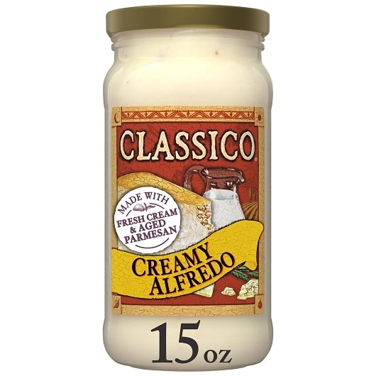 Classico Alfredo Sauce, 15 Ounce — 12 Per Case
