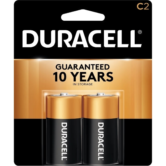 Duracell Coppertop C Batteries, 2 Count — 48 Per Case
