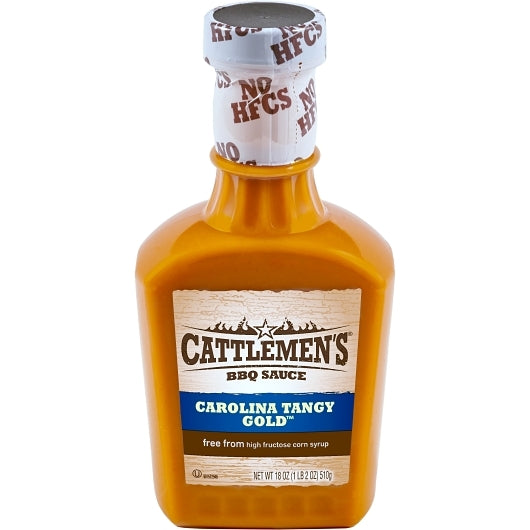 Cattleman's Carolina Tangy Gold Barbeque Sauce, 18 Ounce — 12 Per Case