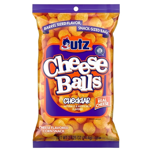 UTZ Cheese Balls, 2.625 Ounce — 5 Per Case