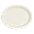 Homer Laughlin Narrow Rim Oval Platter 12.38" X 10.0" X 1.0" Undecorated — 12 Per Case