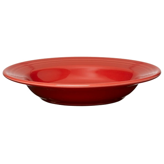 Fiesta Rim Soup Bowl 9 In X 1 1/2 In (13 1/4 Oz) Fiesta Scarlet, 1 Dozen — 1 Per Case