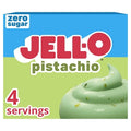 Jell-O Sugar Free Fat Free Pistachio Flavored Instant Pudding Mix, 28 Gram — 24 Per Case