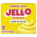 Jell-O Lemon Pudding & Pie Filling, 4.3 Ounce — 24 Per Case