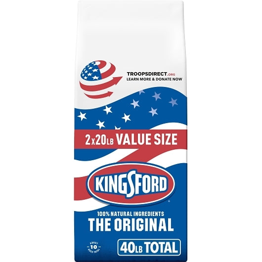 Kingsford Original Charcoal Briquettes, 20 Pound — 2 Per Case