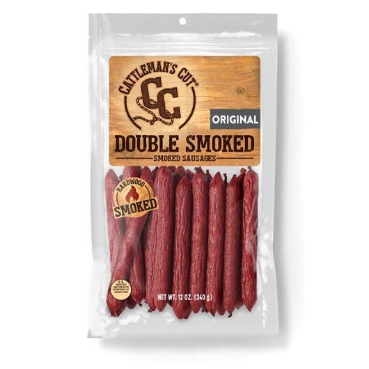 Cattleman's Double Smoked Sticks, 12 Ounce — 8 Per Case