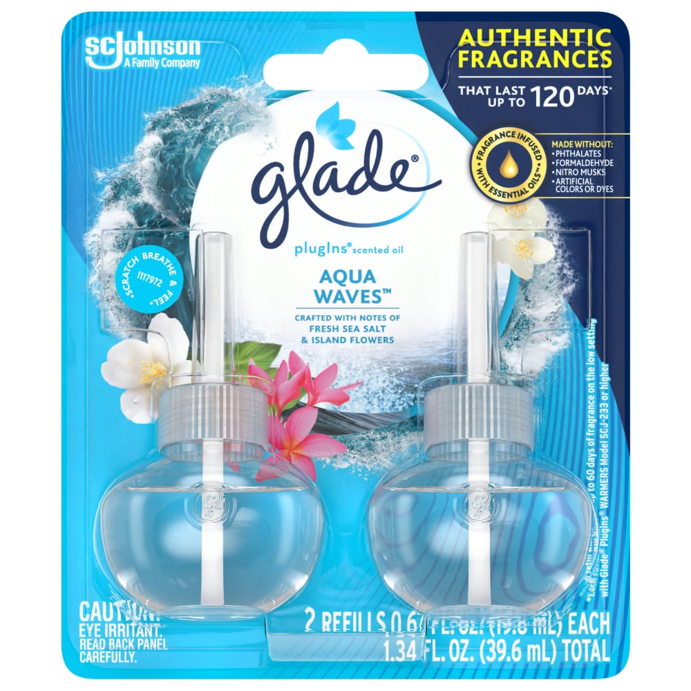 Glade Piso Refills - Aqua Waves, 2 ct — 6 Per Case