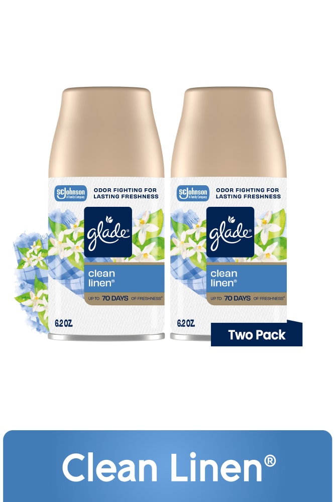 Glade Piso Refills - Clean Linen, 2 ct — 6 Per Case