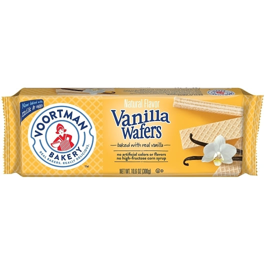 Voortman Vanilla Layered Wafers, 10.6 Ounce — 12 Per Case