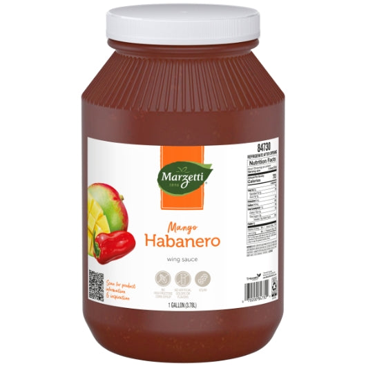 Marzetti Mango Habanero Wing Sauce Bulk, 1 Gallon — 2 Per Case