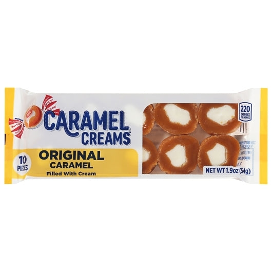Caramel Creams Tray Pack, 1.9 Ounce — 200 Per Case