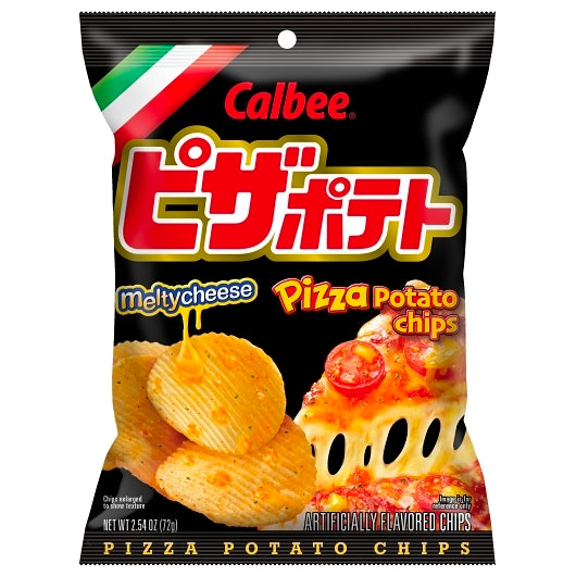 Calbee Pizza Potato Chips, 2.54 Ounce — 24 Per Case