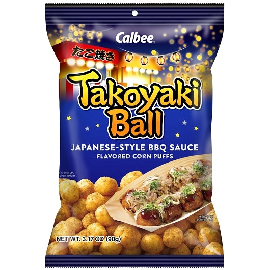 Calbee Takoyaki Ball Original, 3.17 Ounce — 6 Per Case