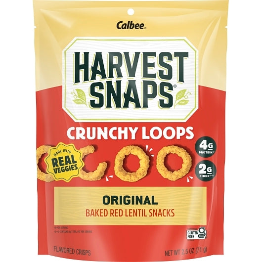 Harvest Snaps Original Crunchy Loops, 2.5 Ounce — 12 Per Case