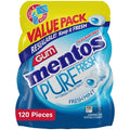 Mentos Fresh Mint Gum Pouch, 120 Piece — 6 Per Case
