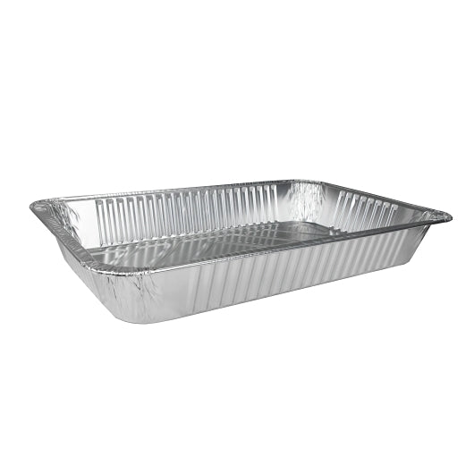 Durable Powerfoil Standard Gauge Full Deep Steam Table Pan — 1 Per Case