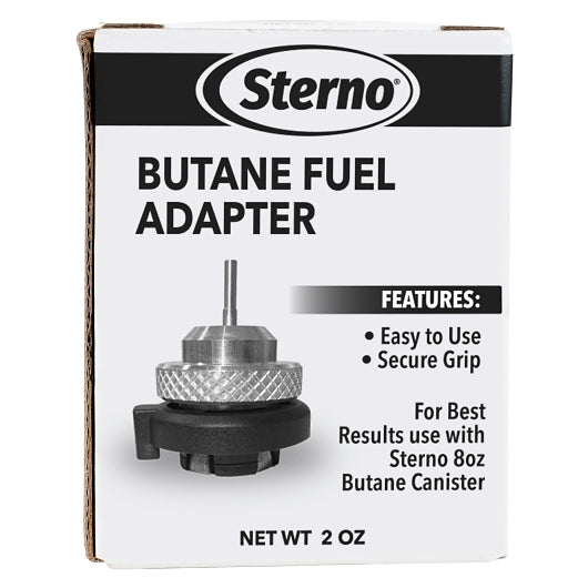 Sterno Butane Fuel Adapter & Refillable Torch — 12 Per Case
