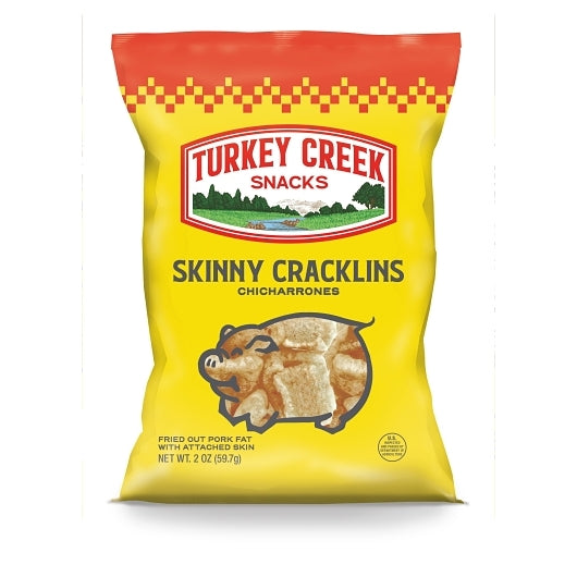 Turkey Creek Snacks Original Skinny Hole Punch Crack, 2 Ounce — 12 Per Case