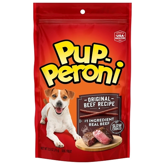 Pupperoni Dog Treats Beef, 2.5 Ounce — 8 Per Case