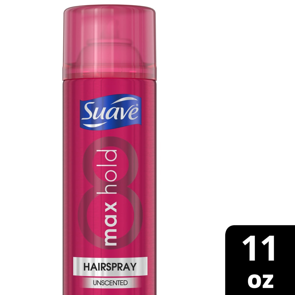 Suave Aerosol Hairspray Max Hold, 11 oz — 12 Per Case