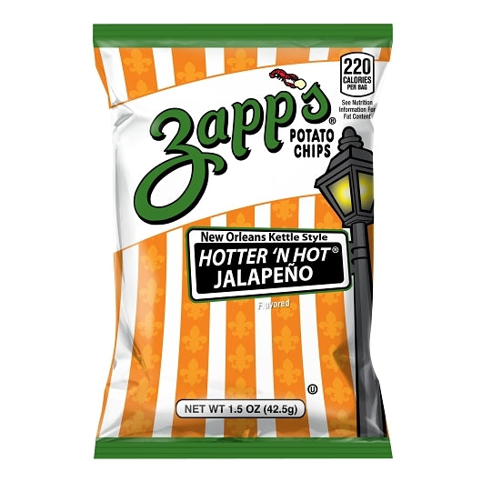 UTZ Potato Chips Jalapeno, 1.5 Ounce — 60 Per Case
